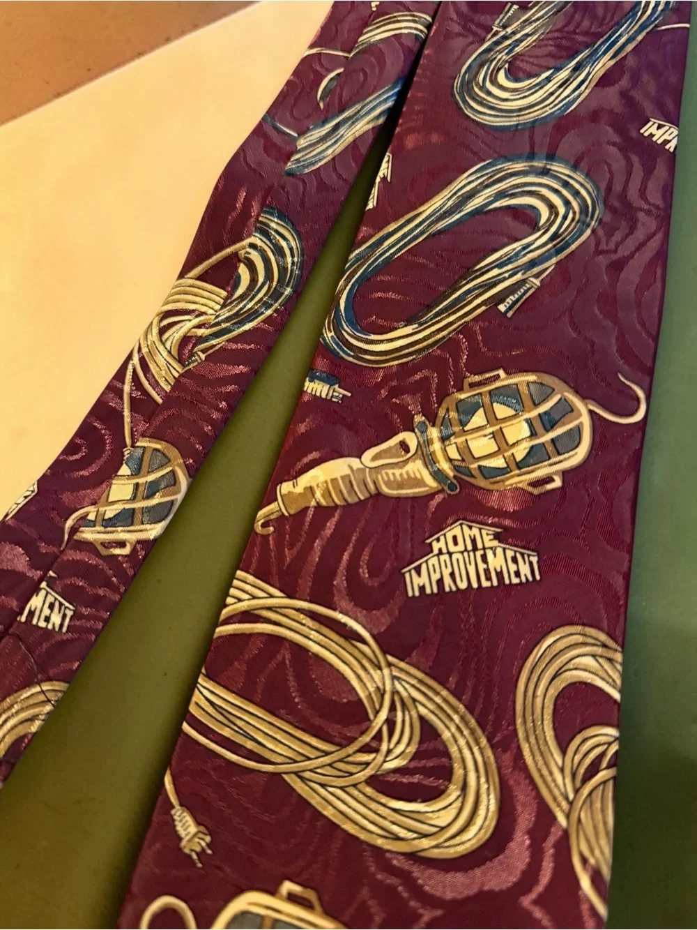 Vintage Home Improvement Tie Tim Allen Touchstone Pictures TV Show Tool Time